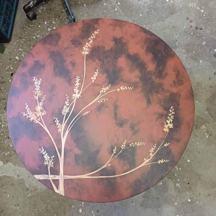Peinture sur bois mobilier Moulins
